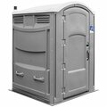 Satellite Liberty 2135A Gray Wheelchair Accessible Portable Restroom - Assembled 6212135A